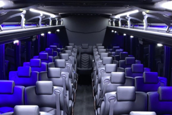 Bartlett Charter Bus Interior