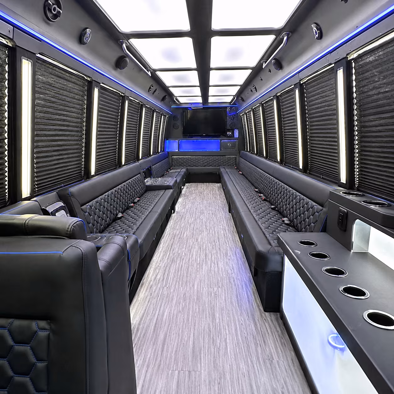 bartlett party bus rentals inside